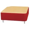 Corner Reception Table with Laminate Top