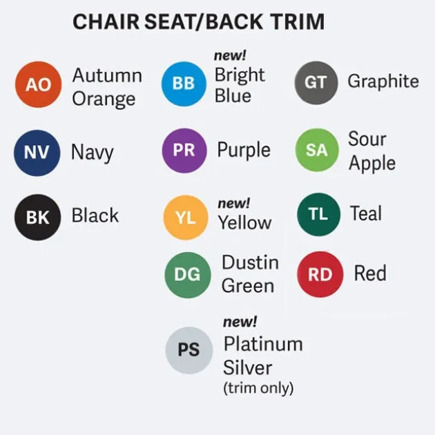 Creative Colors Stack Chair (16'' H - 2nd-4th)