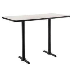 CT Series Rectangle Bar Height Cafe Tables