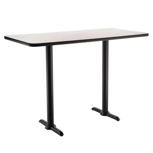 CT Series Rectangle Bar Height Cafe Tables