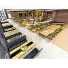 Customizable Booth Seating Cafeteria Table Unit (48'' W x 72'' L)