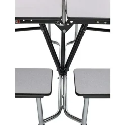 Customizable Mobile Bench Cafeteria Table (12' L)