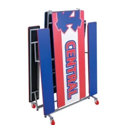 Customizable Mobile Bench Cafeteria Table (10' L)
