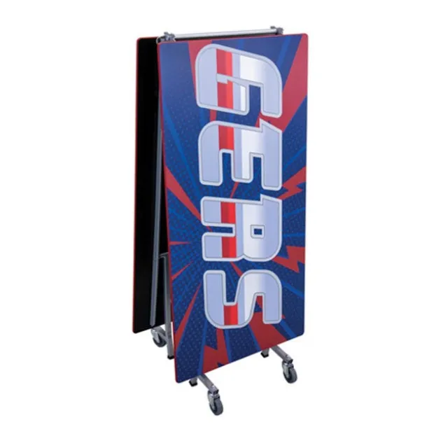 Customizable Mobile Rectangle Cafeteria Table - 10' L x 36'' W