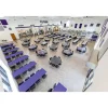 Customizable Mobile Rectangle Cafeteria Table - 10' L x 30'' W