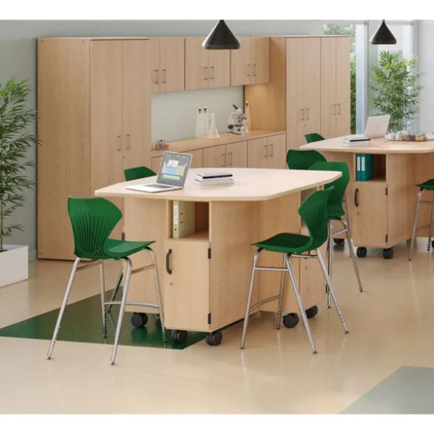 Discovery Workstation Tables with Dry Erase Tops
