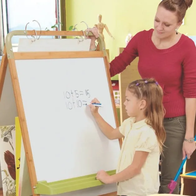 Double Sided Bamboo Teaching Easel