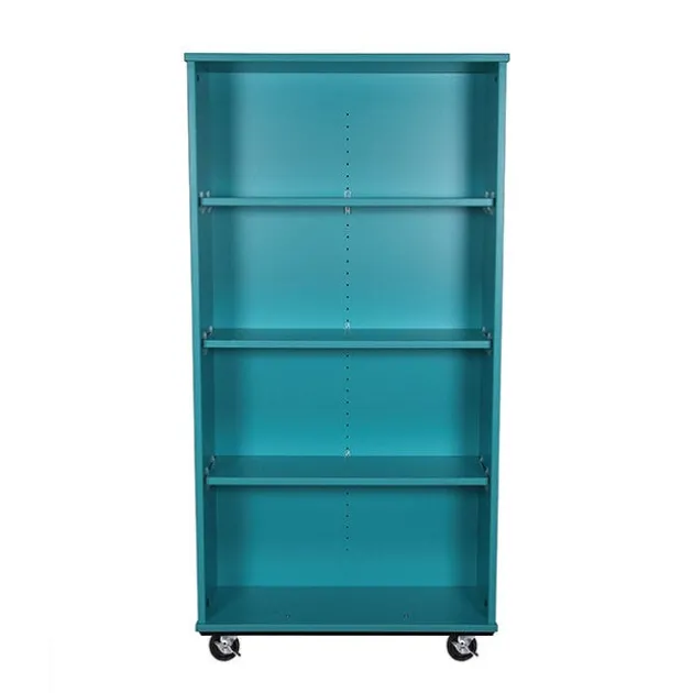 Double Sided Mobile Bookcase (36" W x 23" D x 60" H)