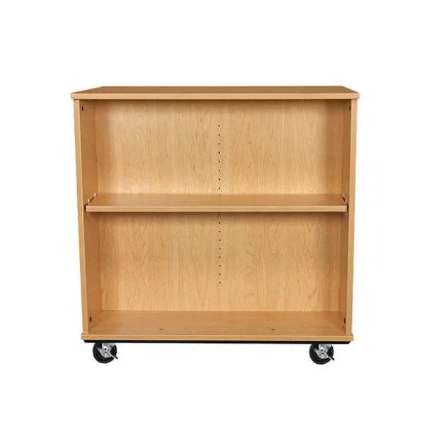 Double Sided Mobile Bookcase (36" W x 23" D x 36" H)