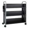 Double-sided 6-Shelf Cart