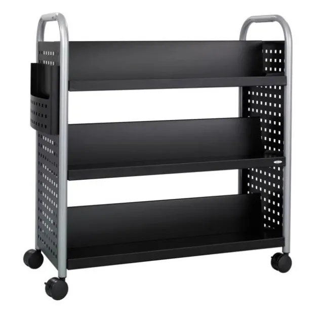 Double-sided 6-Shelf Cart