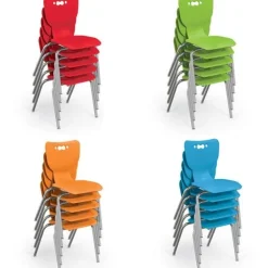 Dry Erase Triangle Creator Table & Hierarchy Chair Packages