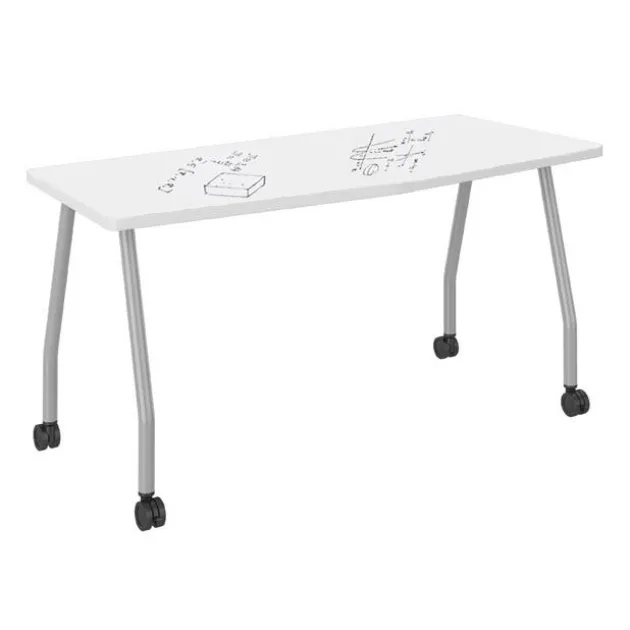 Echo Series Dry Erase Chevron Training Tables