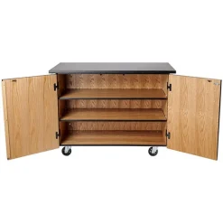 Economy Mobile Science Cabinet with Chem-Res Top (48