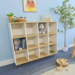 elevatED 12-Cubby Backpack Storage Cabinet