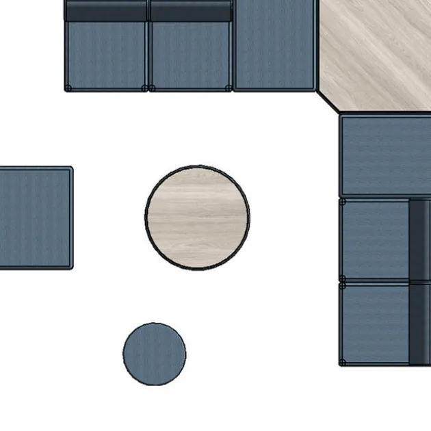 Elle Lounge Modular Soft Seating Package