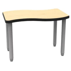 ELO OnVoy Mini Tide Jr. Student Desk w/ Round Adjustable Legs