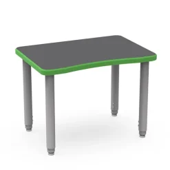 ELO OnVoy Plymouth II Jr. Student Desk w/ Round Adjustable Legs