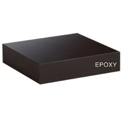 Epoxy Resin Maple Science Table with Book Compartment (30'' D X 72'' W)