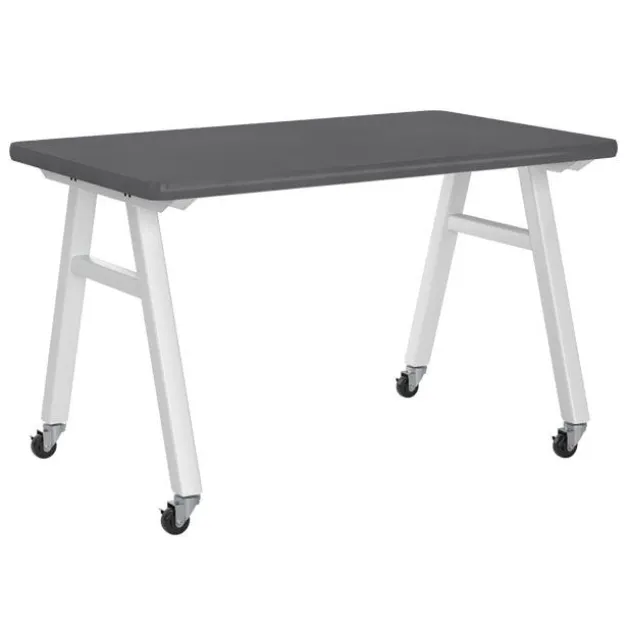 Epoxy Resin Top A-Frame Table (60'' W x 42'' D x 36'' H)