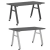 Epoxy Resin Top A-Frame Table (48'' W x 42'' D x 30'' H)