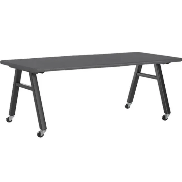 Epoxy Resin Top A-Frame Table (60'' W x 36'' D x 30'' H)