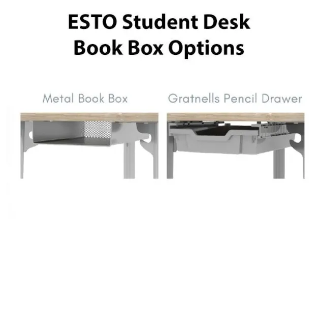 ESTO Hyve Student Desk (T-Mold Edge)
