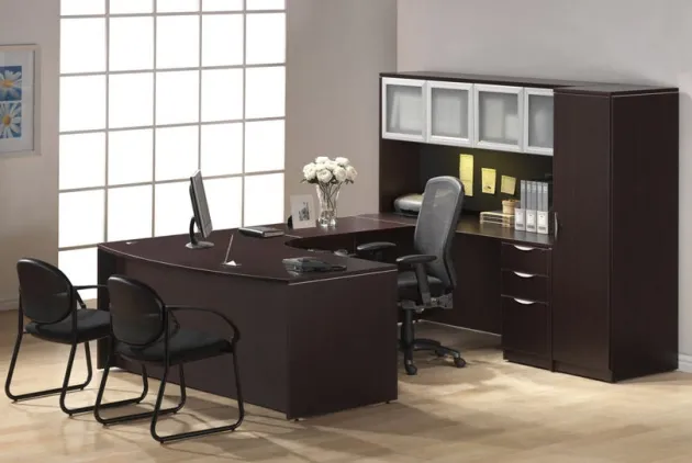 Executive Bow Front Office Suite