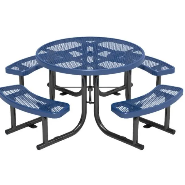 Expanded Metal Outdoor Picnic Table