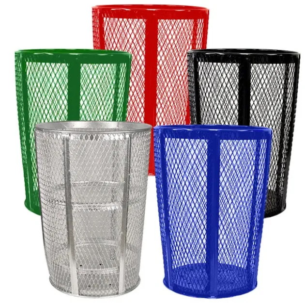 Expanded Metal Receptacles