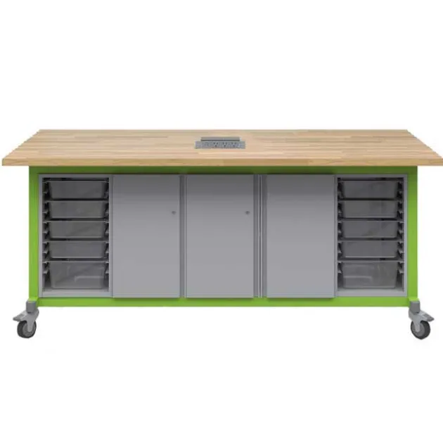 Explorer Multi-Storage Cabinet Maker Tables by Haskell