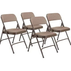 Fabric Folding Chairs Model 2200 (4 Pack)