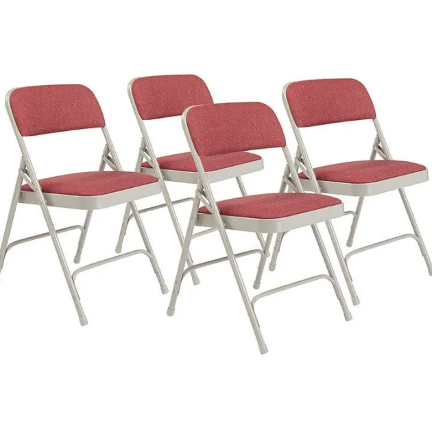 Fabric Folding Chairs Model 2200 (4 Pack)