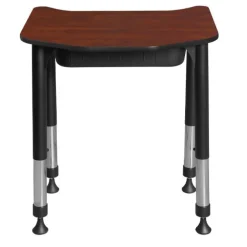 Ferris Height Adjustable Student Desk with Book Box (26