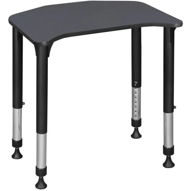 Ferris Height Adjustable Student Desk (26" x 24")