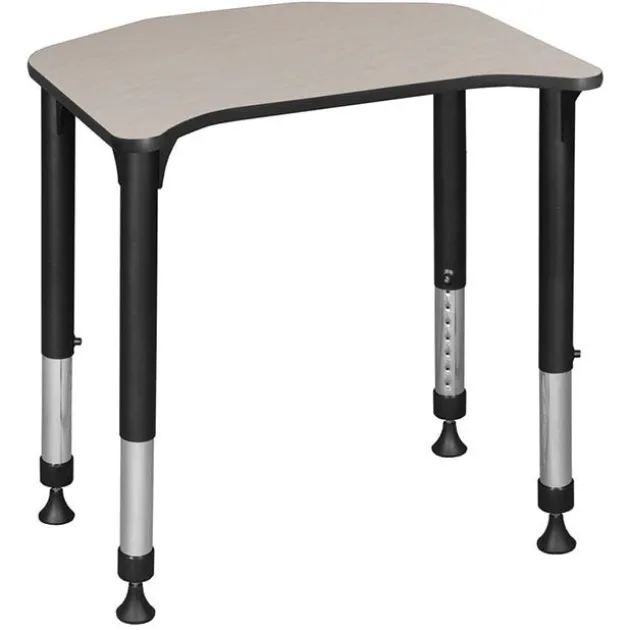 Ferris Height Adjustable Student Desk (26" x 24")