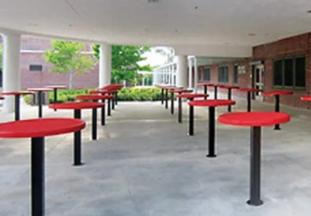 Fixed Food Court Tables
