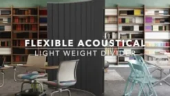 Flexible Acoustical Divider - 8'L x 6'6"H