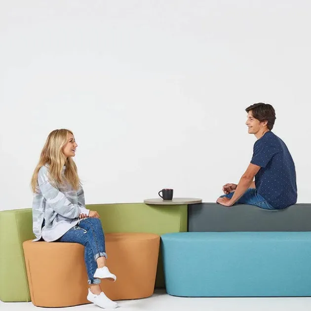 Flowform Oval Laptop Side Lounge Table