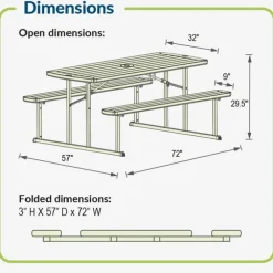 Folding Picnic Table