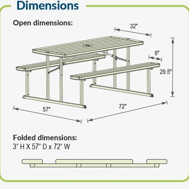 Folding Picnic Table