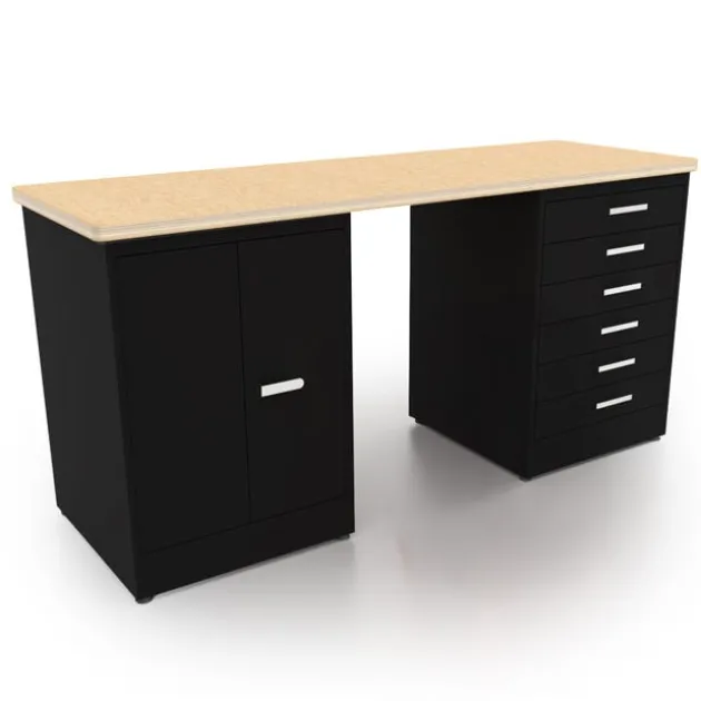 Forge 2-Pod Metal Work Desk
