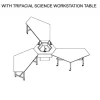 Forward Vision Table - HPL Laminate with Maple Legs (36'' H)