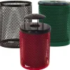 32 Gallon Outdoor Metal Trash Receptacles