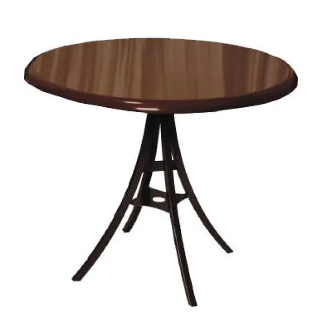 Hamilton Outdoor Round Table- Solid Metal Top