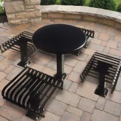 Hamilton Outdoor Tables with Seats
