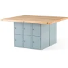 Hard Maple Top Workbench with Locker Storage