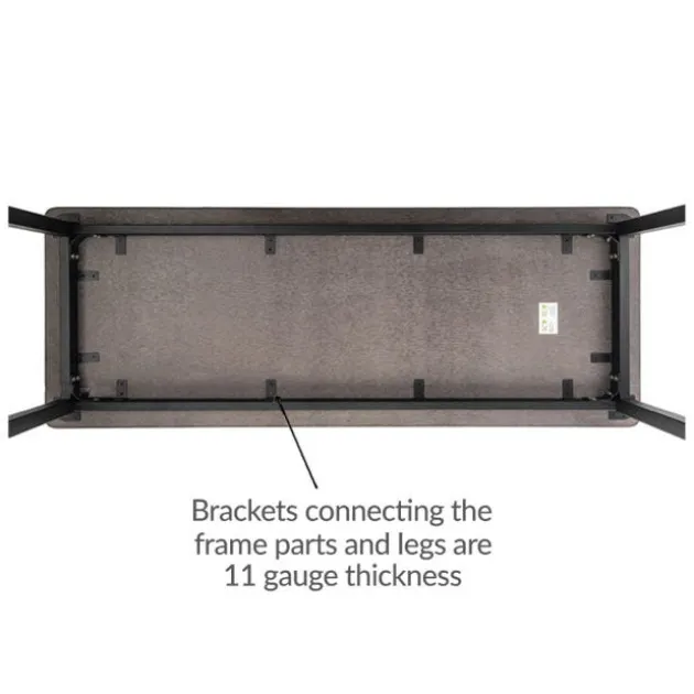 Height Adjustable Utility Table with Laminate Top (24'' x 48'' Rectangle)