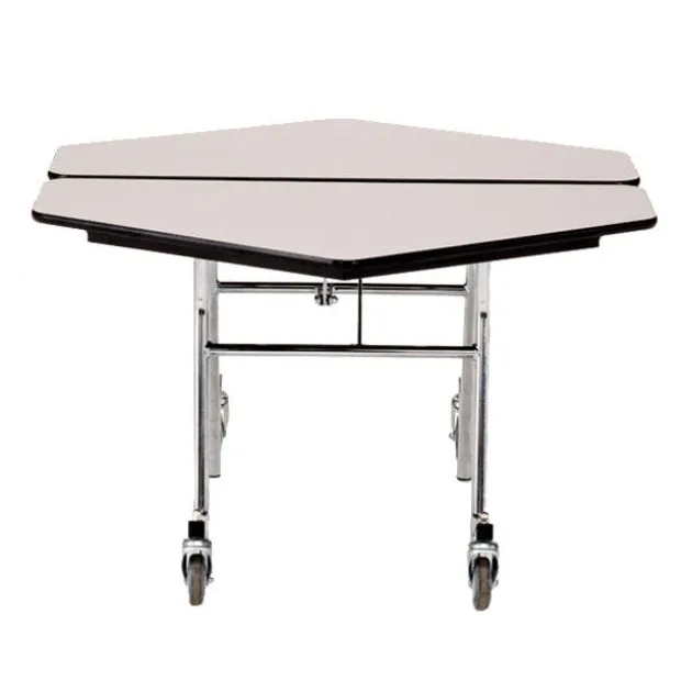 Hexagon Mobile Tables by NPS
