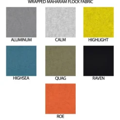 Hex Fabric Wrapped Tackable Panel (18